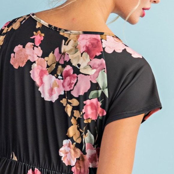 Floral Tiered Dress - Picture 8 of 8